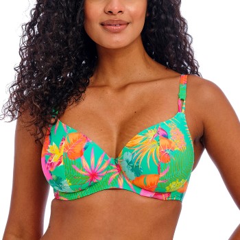 Freya Isla Margarita Plunge Bikini Bra Jade/Grøn D 80 Dame