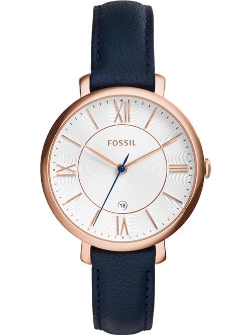 FOSSIL Analogt ur 'JACQUELINE'  navy / rosa guld