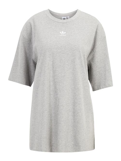 ADIDAS ORIGINALS Shirts 'Essentials'  grå-meleret / hvid