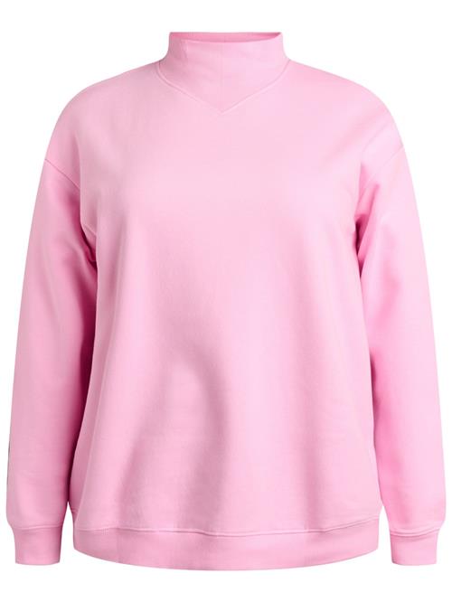 Zizzi Sweatshirt 'Mrikke'  blomme