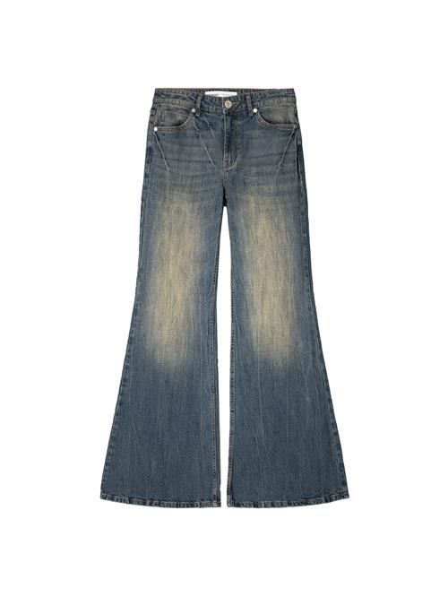 Bershka Jeans  lysebeige / mørkeblå