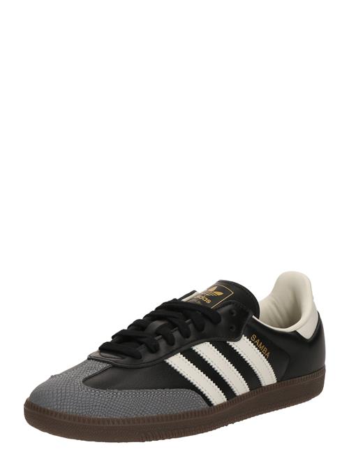 ADIDAS ORIGINALS Sneaker low 'SAMBA'  mudderfarvet / sort / hvid