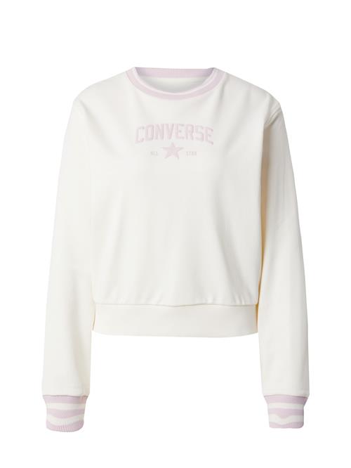 CONVERSE Sweatshirt  lyserød / hvid