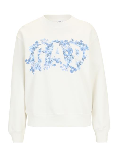 Gap Petite Sweatshirt 'HERITAGE'  marin / lyseblå / hvid