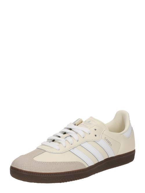 ADIDAS ORIGINALS Sneaker low 'SAMBA'  beige / ecru / hvid