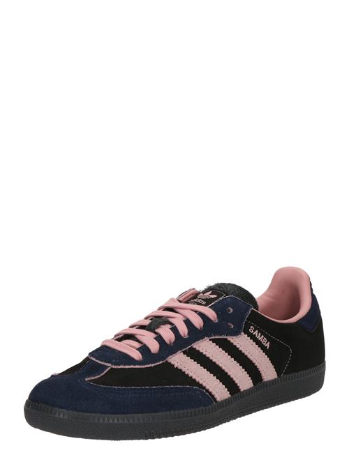 ADIDAS ORIGINALS Sneaker low 'SAMBA'  mørkeblå / lyserød / sort