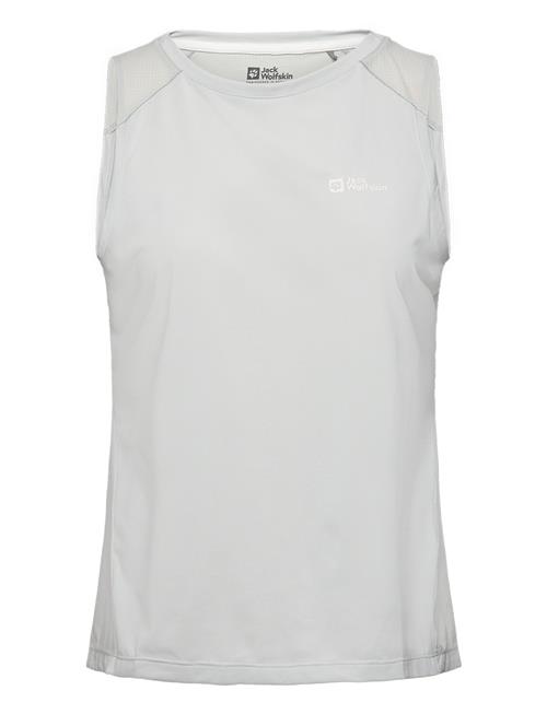 Se Prelight Chill Tank W Jack Wolfskin Grey ved Booztlet