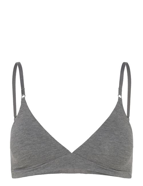 Bra Soft Bra Carin Cotton Lindex Grey