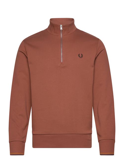 Half Zip Sweatshirt Fred Perry Red