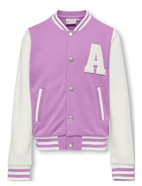 Kogrocky L/S Bomber Jacket Swt Kids Only Purple