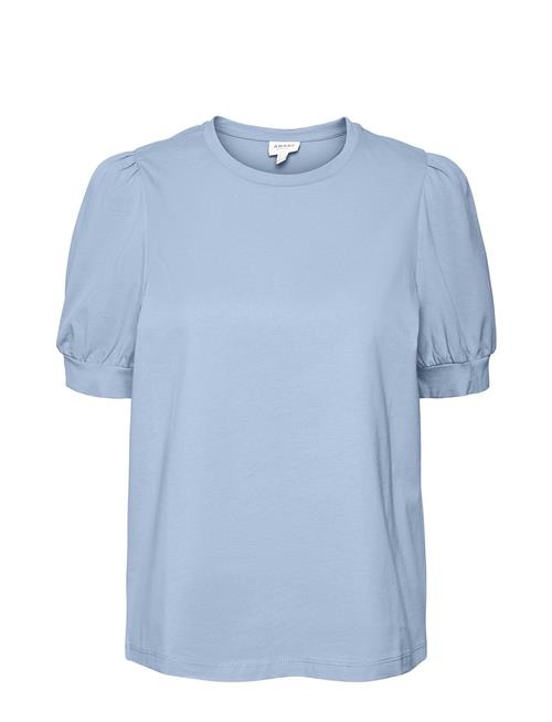 Vmkerry 2/4 O-Neck Top Vma Jrs Vero Moda Blue