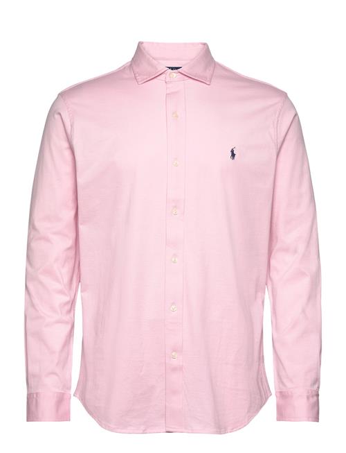 Jersey Spread-Collar Shirt Polo Ralph Lauren Pink