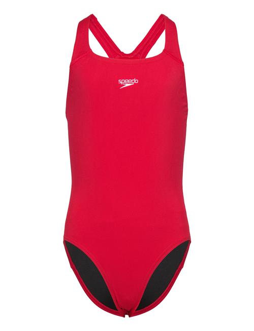 Girls Endurance+ Medalist Speedo Red