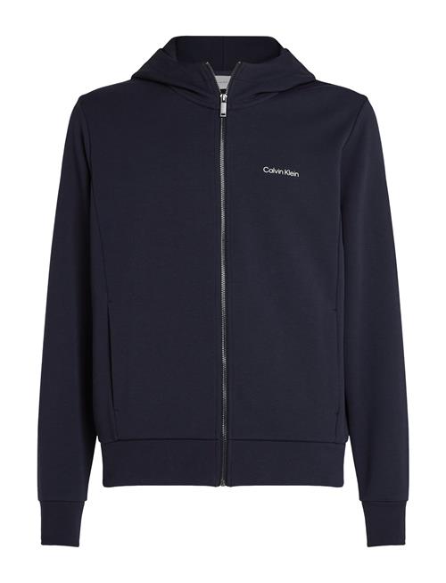 Micro Logo Repreve Hoodie Jacket Calvin Klein Navy