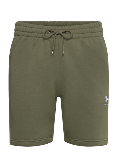 Ua Icon Fleece Short Taping Under Armour Khaki