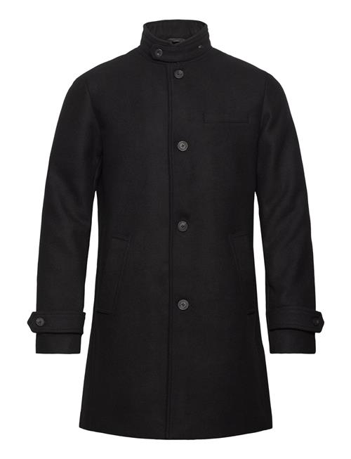 Jack & Jones Jjemelton Wool Coat Sn Jack & J S Black