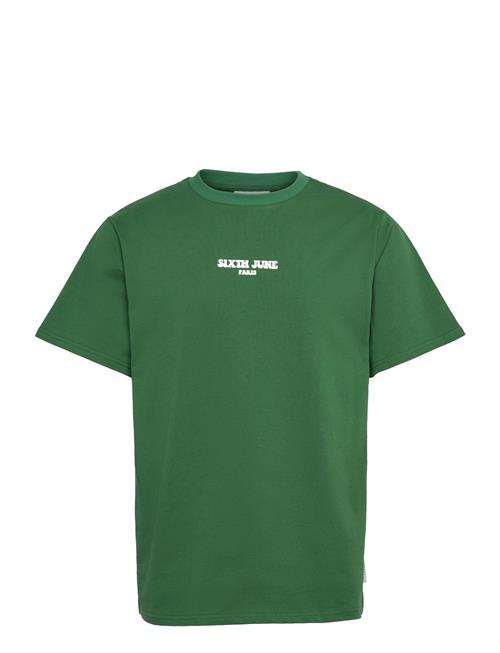 Take The Risk Printed Ss Tshir SIXTH JUNE Green