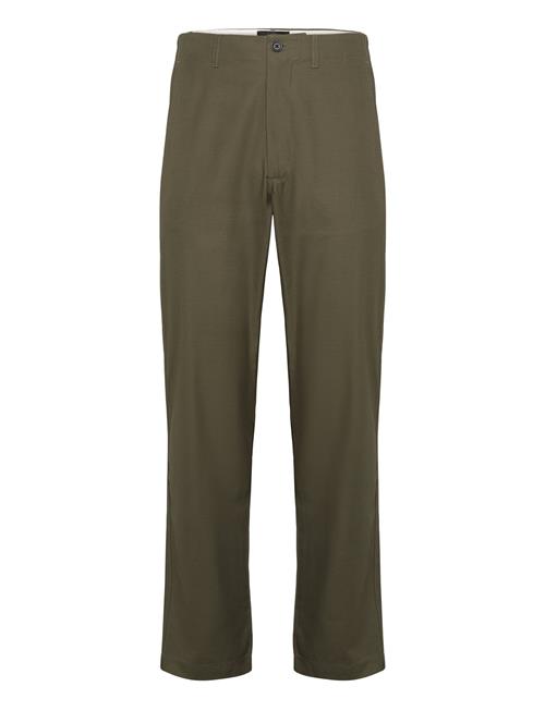 Petite Twill Jay Pants Mads Nørgaard Green