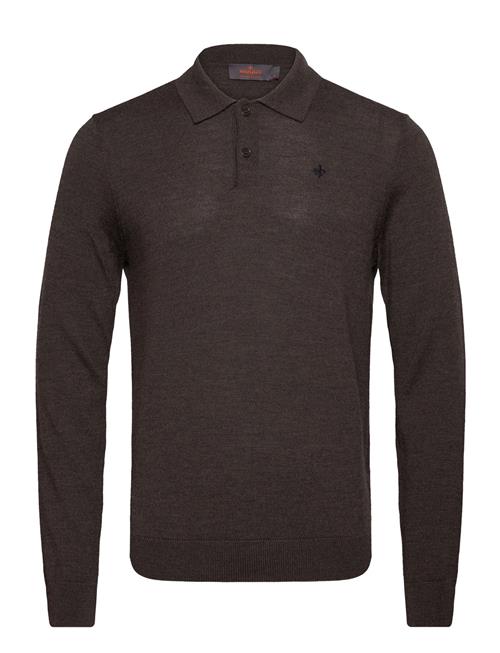 Merino Polo Knit Morris Brown