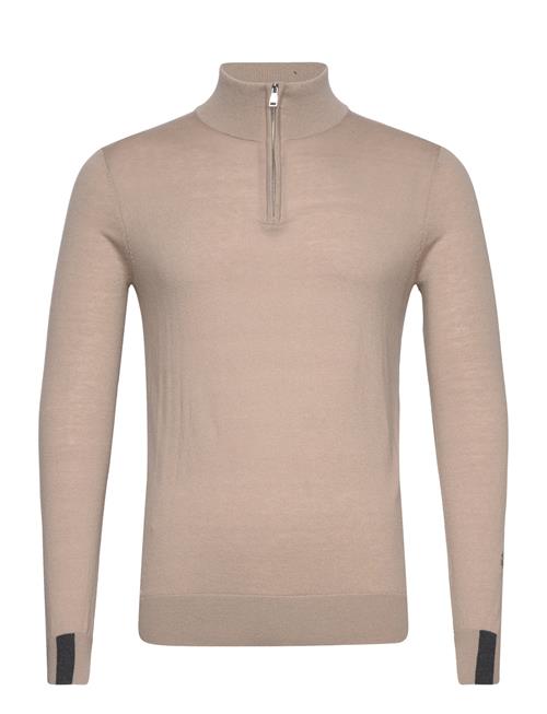 Mmgadam Soft Zip Turtle Neck Knit Mos Mosh Gallery Beige