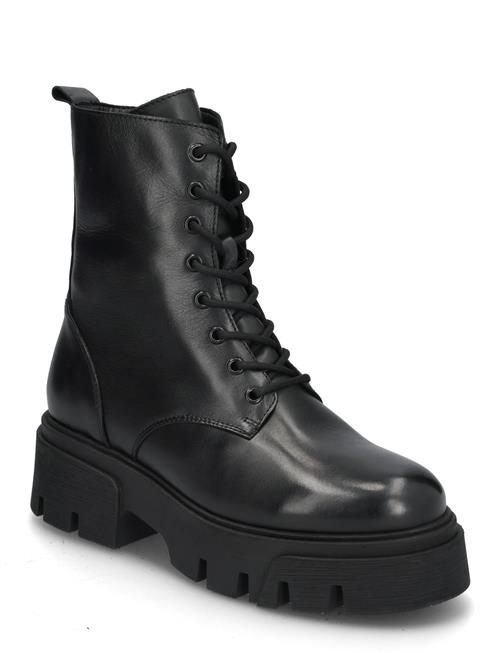 Se Indi Lace Boot #L Bianco Black ved Booztlet