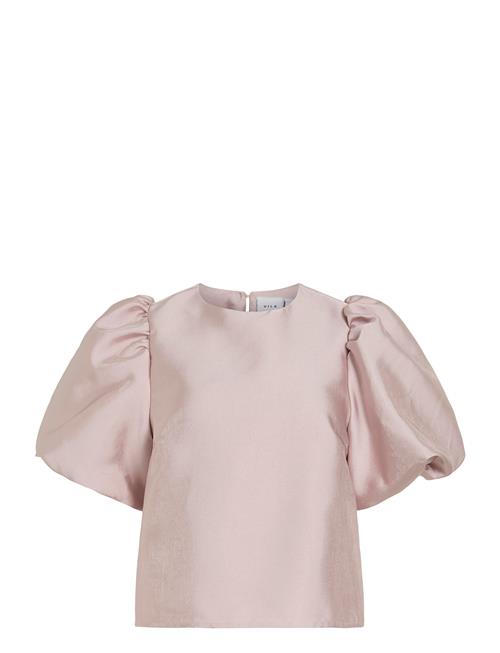 Se Vishina 2/4 O-Neck Top/Dc/Ka Vila Pink ved Booztlet