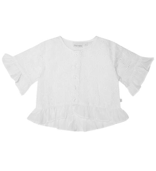Thats Mine That's Mine Skjorte - Ibbi - Brilliant White m. HulmÃ¸nster