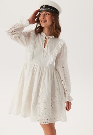 YAS Yasluma Ls Dress Star White 42