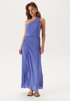 FOREVER NEW Mirabelle Pleated Asymm Maxi Dress Cornflower Blue 44(UK16)