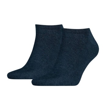 Tommy Hilfiger Legwear Tommy Hilfiger Strømper 2P Men Sneaker Sock Jeansblå Str 39/42 Herre