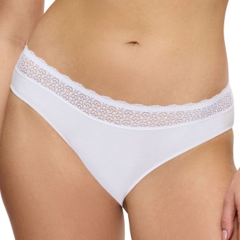 Triumph Trusser 2P Feel Of Modal Tai Knickers Hvid modal Medium Dame