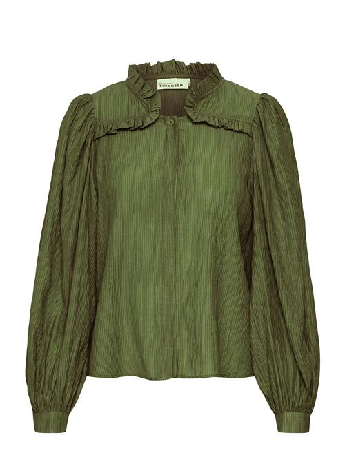 Se Kayakb Blouse Karen By Simonsen Green ved Booztlet