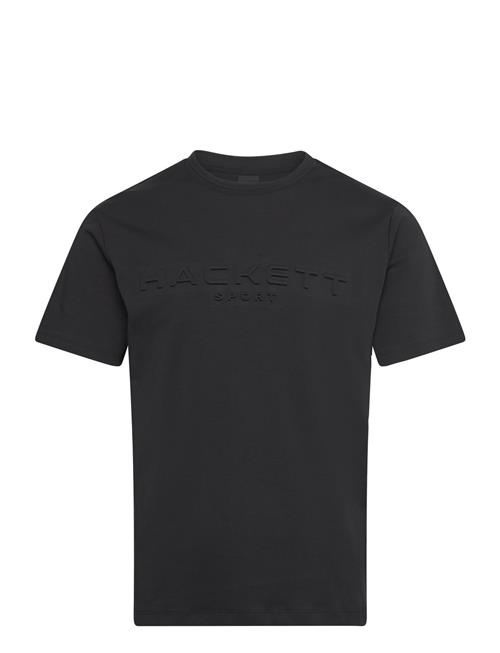 Hs Embossed Tee Hackett London Black