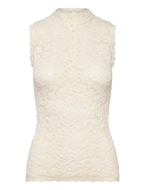 Rwdelicia Sl Regular Top Rosemunde Cream