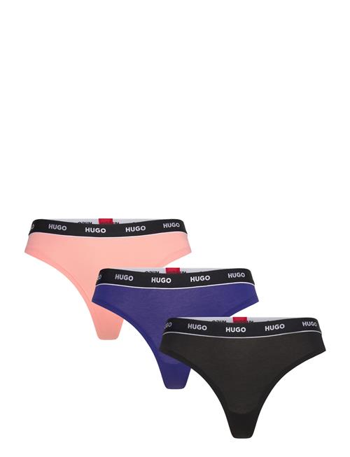 Triplet Thong Stripe HUGO Black