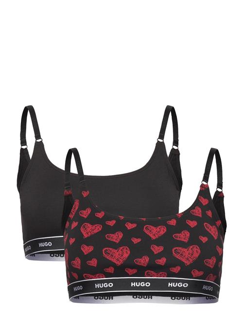 Twin Bralette Design HUGO Black