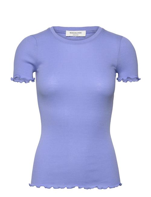 Rwbernadine Ss Regular O-Neck T-Shi Rosemunde Blue