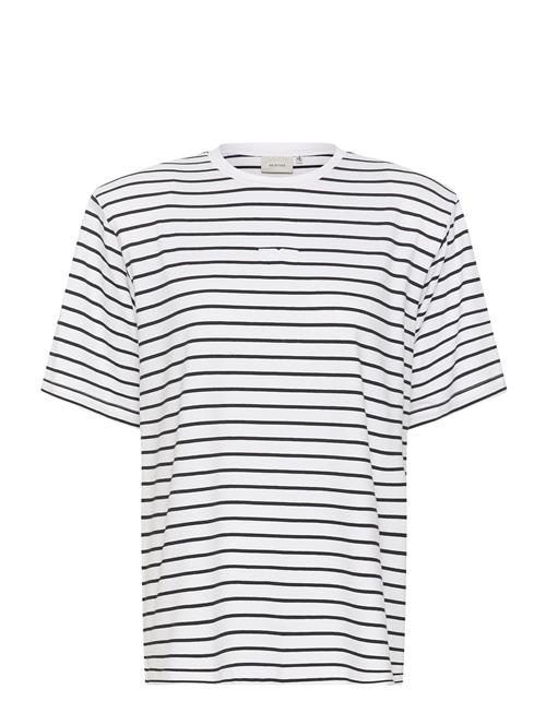 Samurillygz Striped Tee Gestuz White