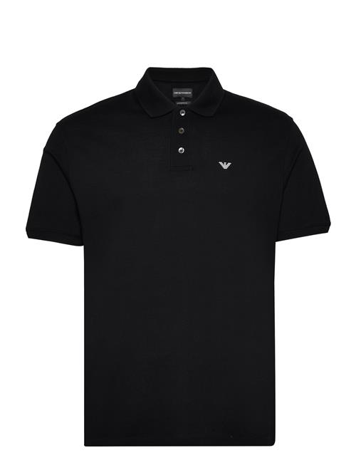 Polo Shirt Emporio Armani Black