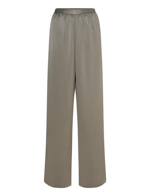 Ayla Satin Trousers Ahlvar Gallery Khaki