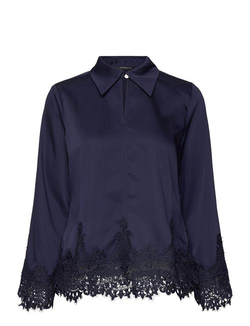 Cedarsbbelaina Blouse Bruuns Bazaar Navy