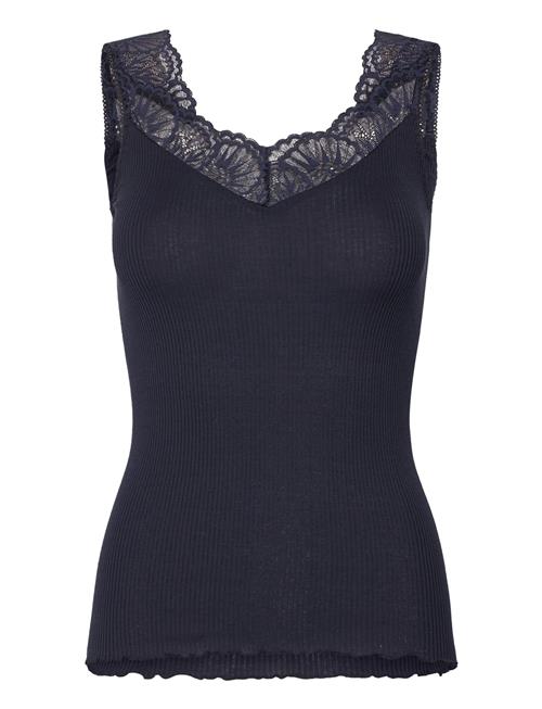 Se Rwbeatha Sl Lace Top Rosemunde Navy ved Booztlet