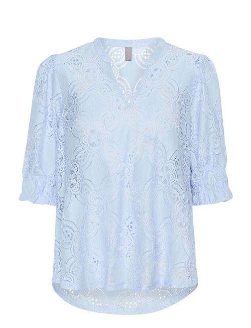 Cuolu Ss Blouse Culture Blue