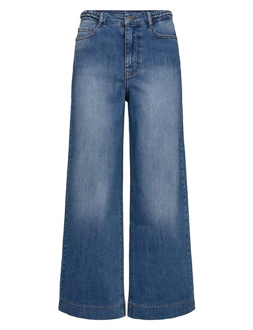 Nuparis Cropped Jeans Nümph Blue