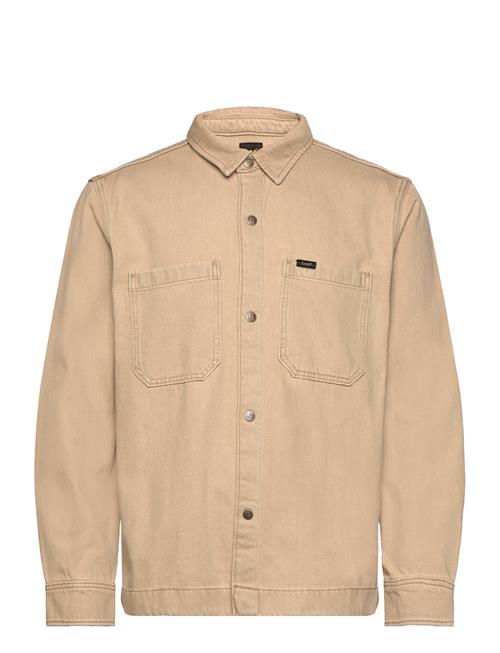 2 Pkt Overshirt Lee Jeans Beige