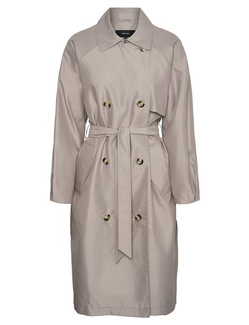 Vmdoreensoffy Long Trenchcoat Ent Vero Moda Beige