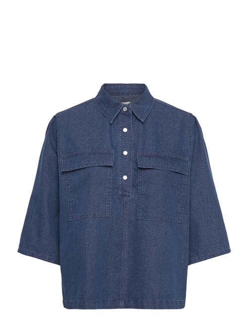 Soft Denim Hera Shirt Mads Nørgaard Blue