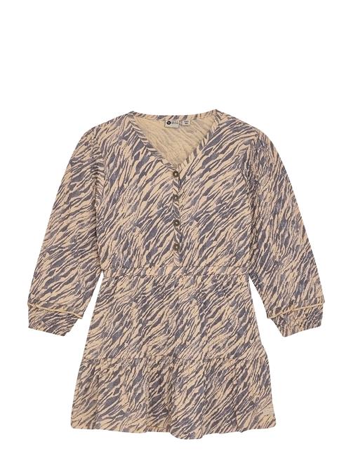 Dress Longsleeve Animal Daily 7 Beige