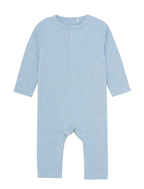 Romper Ls Mélange Rib Fixoni Blue