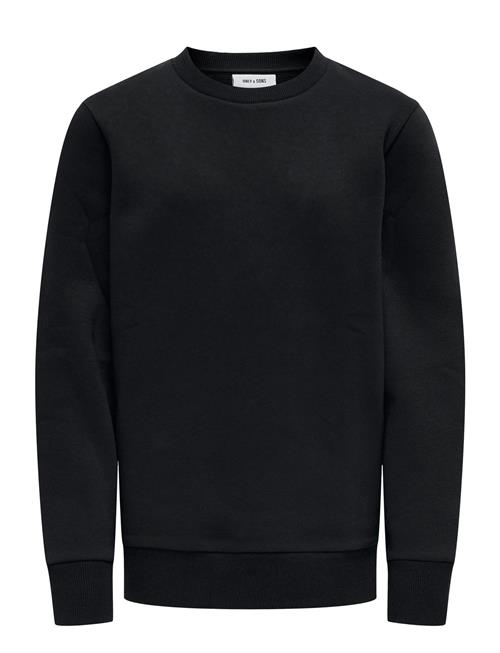 Osjceres Crew Neck Swt Noos ONLY & SONS Black